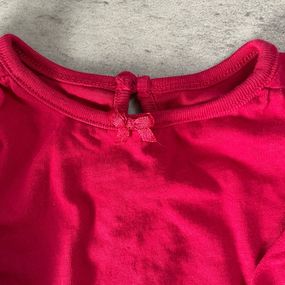 3/$20 Set of 3 Joe Fresh Christmas Diaper Shirts - Picture 3 of 9